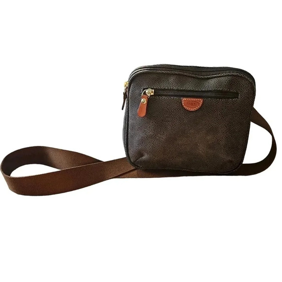 Bric's Leather Crossbody Mini  Camera Bag. - Picture 2 of 11